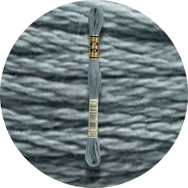 DMC Mouliné Spécial 25 Broderigarn, Ensfarvet, Neutrale nuancer